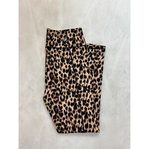 Victoria's Secret Leopard‎ Print High Waisted Leggings Women's Size 14